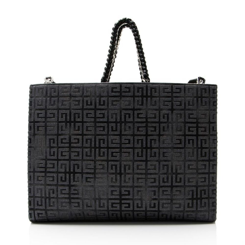 Givenchy 4G Embroidered Canvas Chain Medium G-Tote - Picture 3 of 12